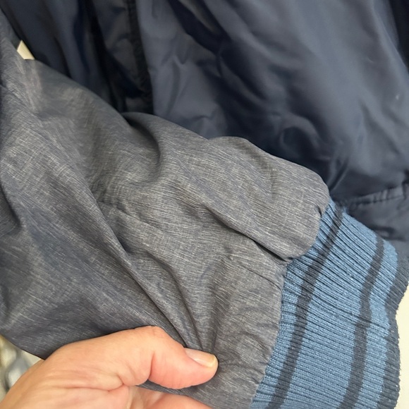 Like New Hurley Men's All-City  Dark Blue Hooded Jacket size M - Picture 4 of 15